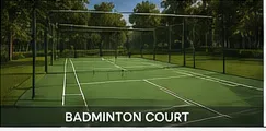 Conceptual badminton court visualisation