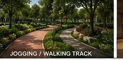 Conceptual jogging track visualisation