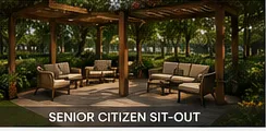 Conceptual senior citizen sit-out visualisation